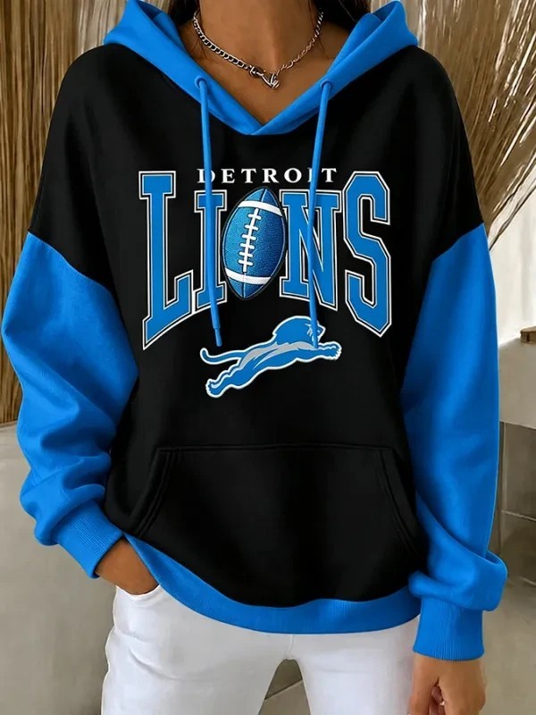 Musemora - Unisex Detroit Lions Hoodie - Football
