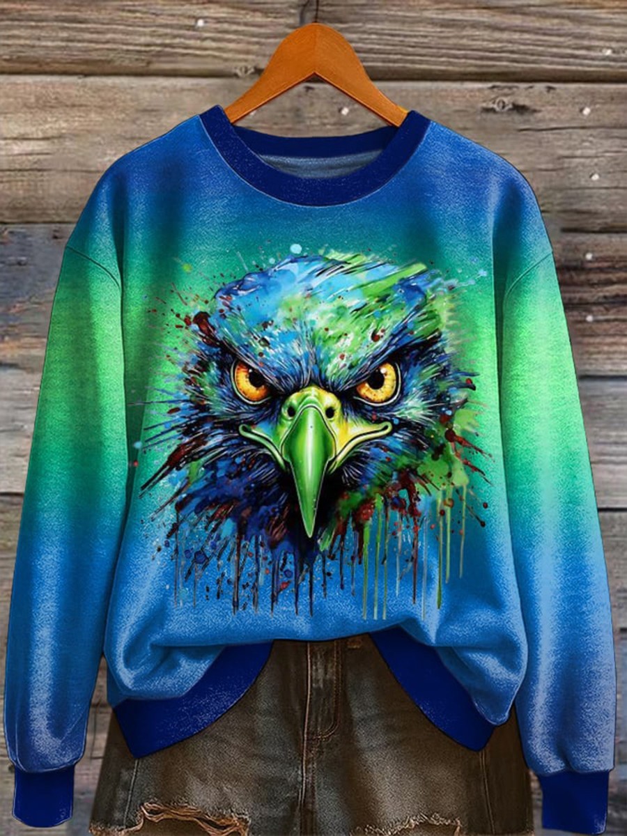 Musemora - Unisex Seattle Seahawks Sweatshirt - Football Mascot