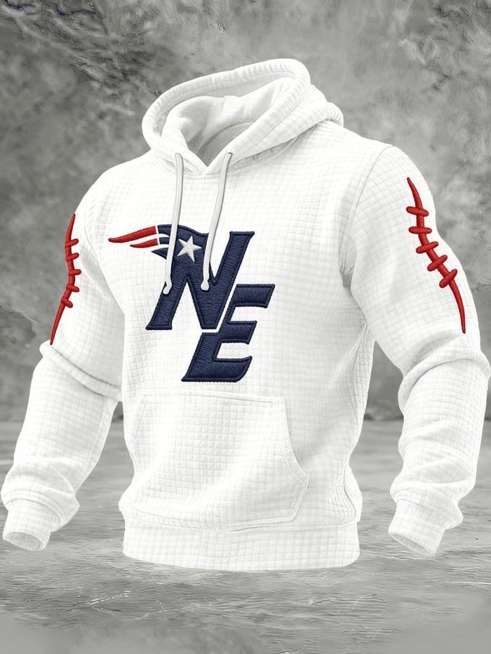 Musemora - Men's New England Patriots Hoodie - Football