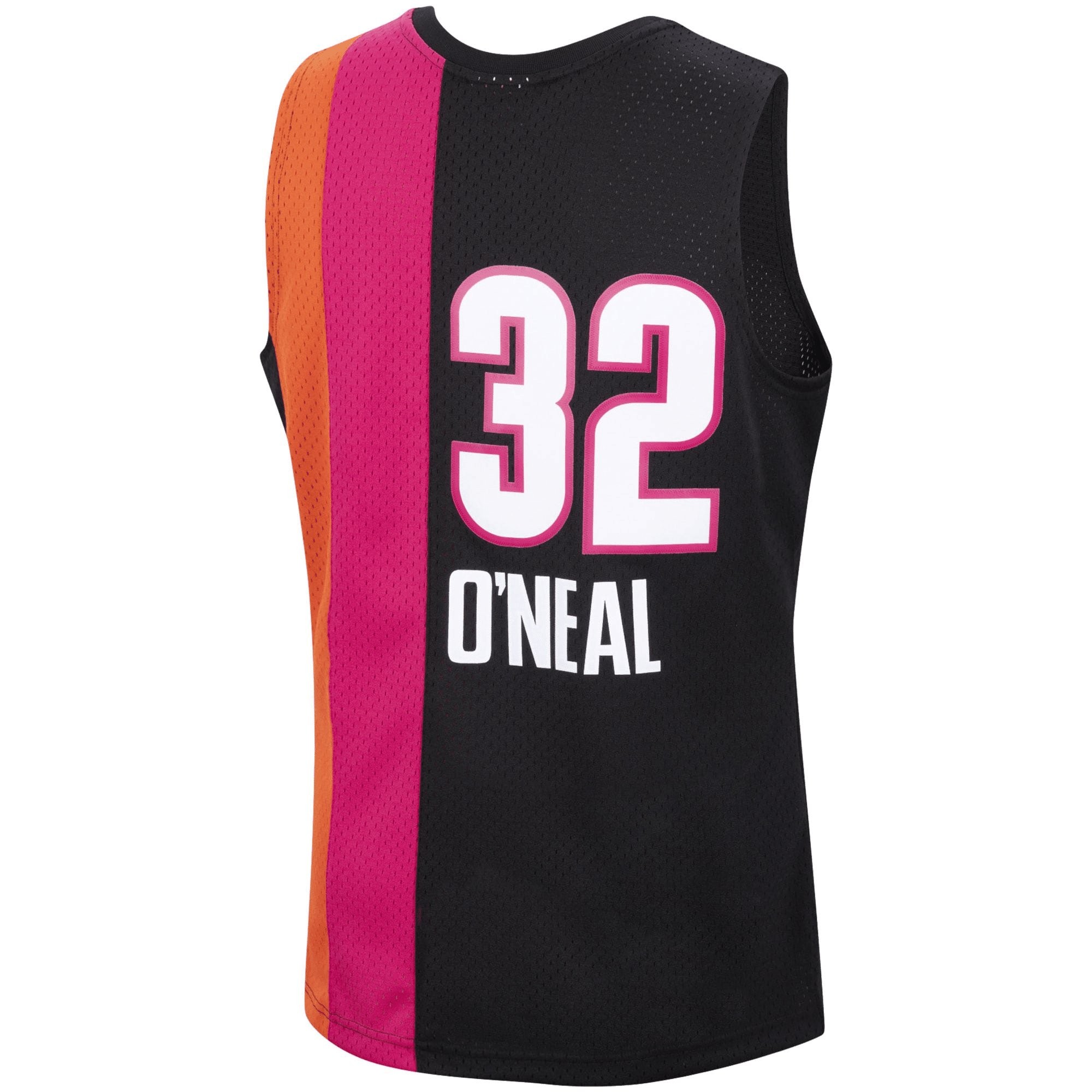 Shaquille O'Neal Miami Heat Mitchell & Ness 2005-06 Hardwood Classics Swingman Jersey - Black Jersey - Image 3