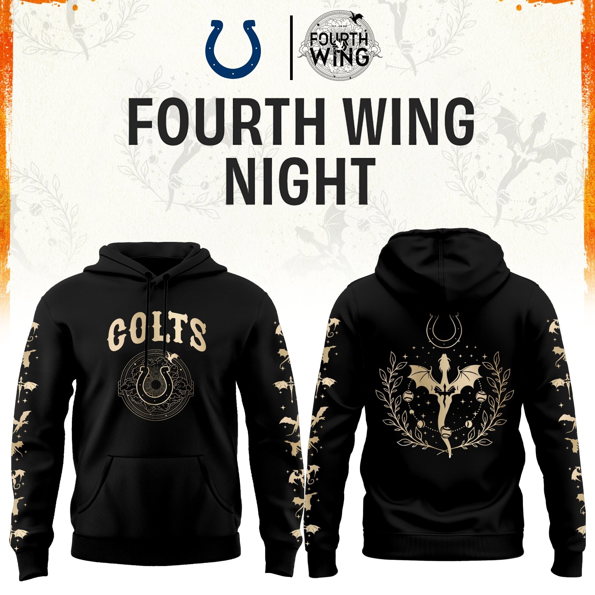 Musemora - Unisex Indianapolis Colts Hoodie - Football