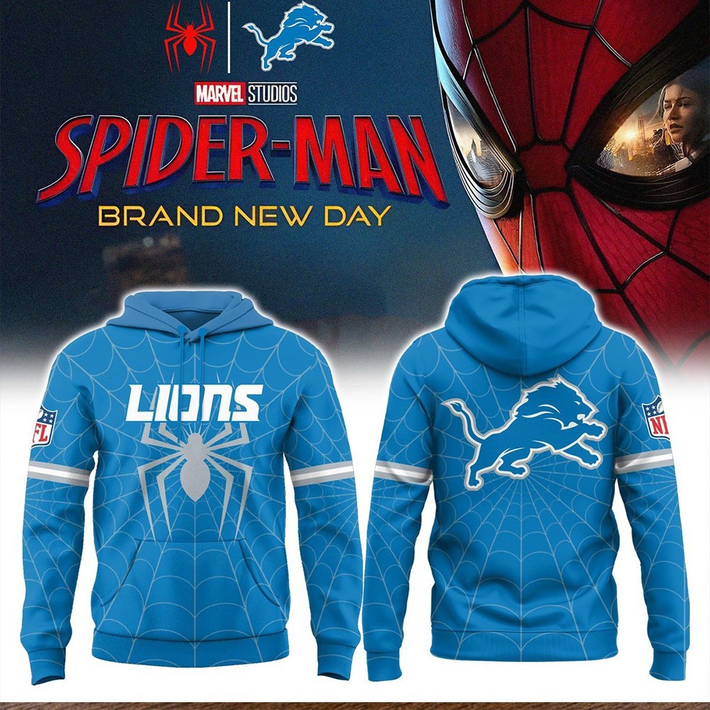Musemora - Unisex Detroit Lions Hoodie - Football
