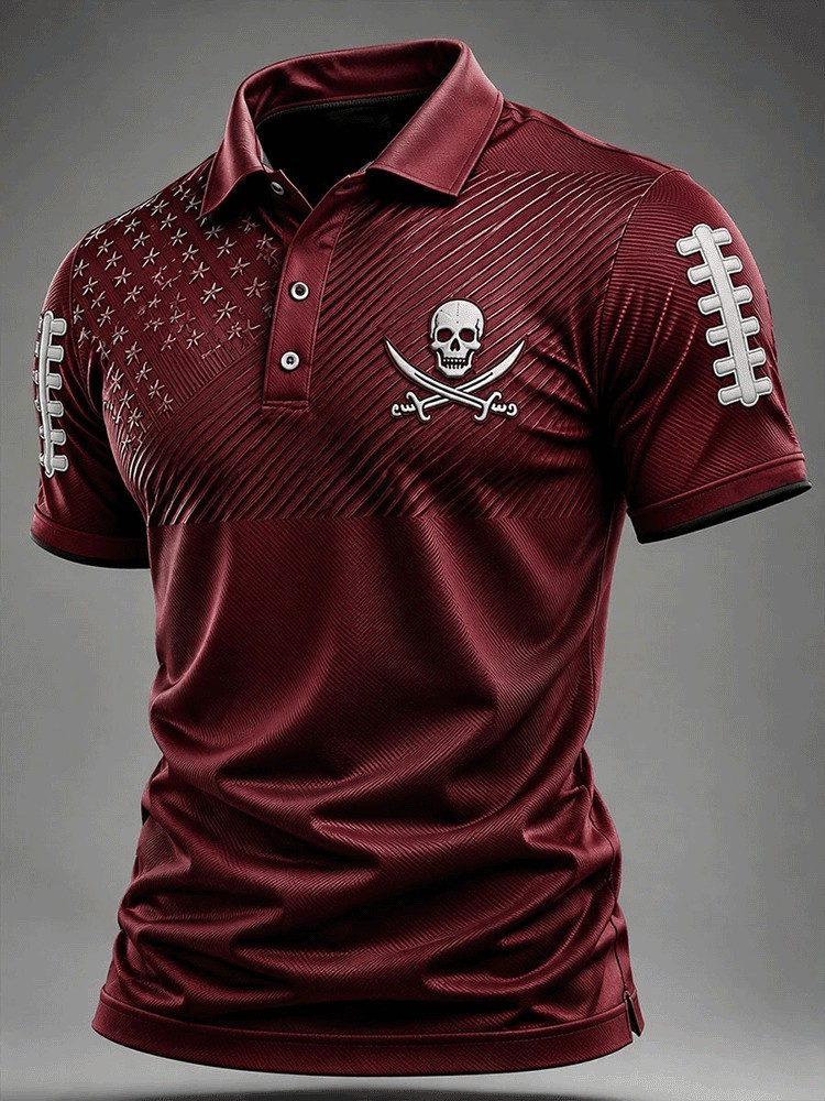 Musemora - Unisex Tampa Bay Buccaneers Polo Shirt - Game Day Football