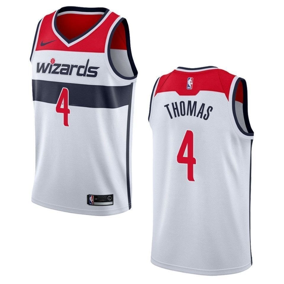 Men's Washington Wizards Isaiah Thomas Association Swingman Jersey White