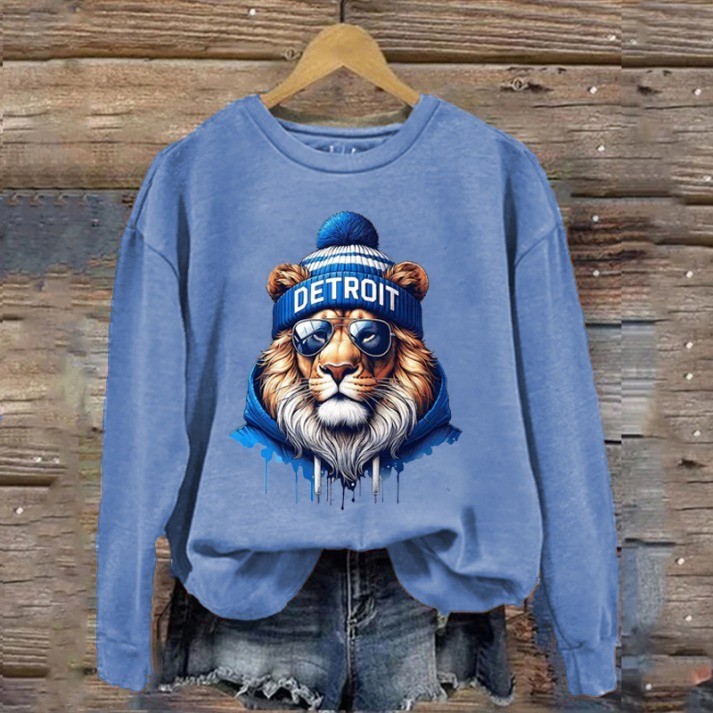 Musemora - Women's Detroit Lions Sweatshirt - Football