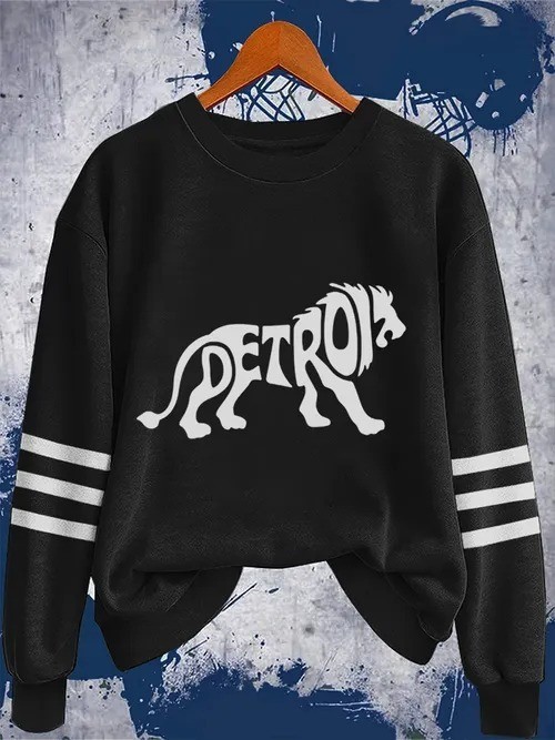 Musemora - Unisex Detroit Lions Sweatshirt - Football