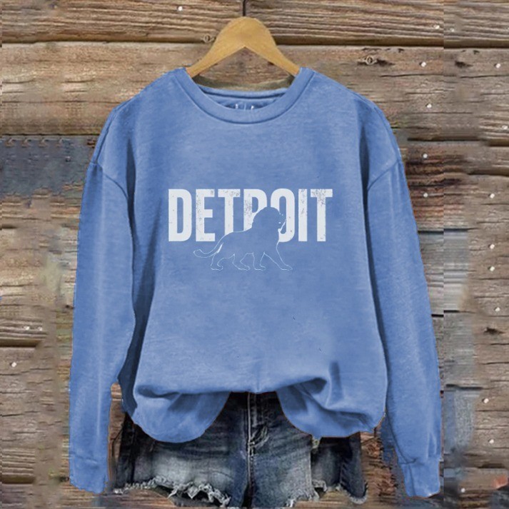 Musemora - Unisex Detroit Lions Sweatshirt - Football