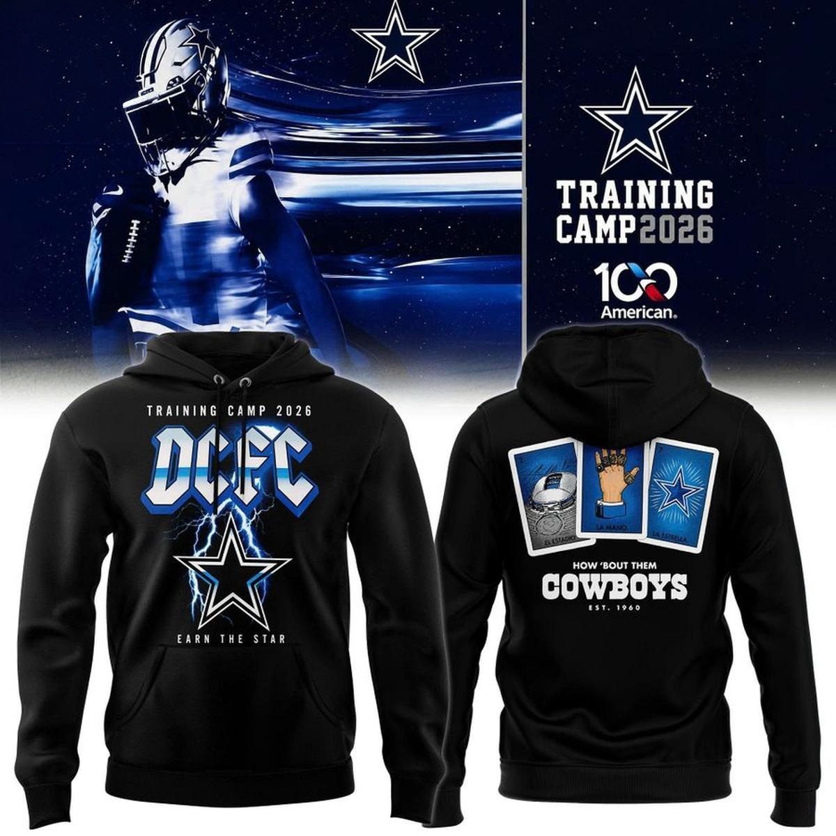 Musemora - Unisex Dallas Cowboys Hoodie