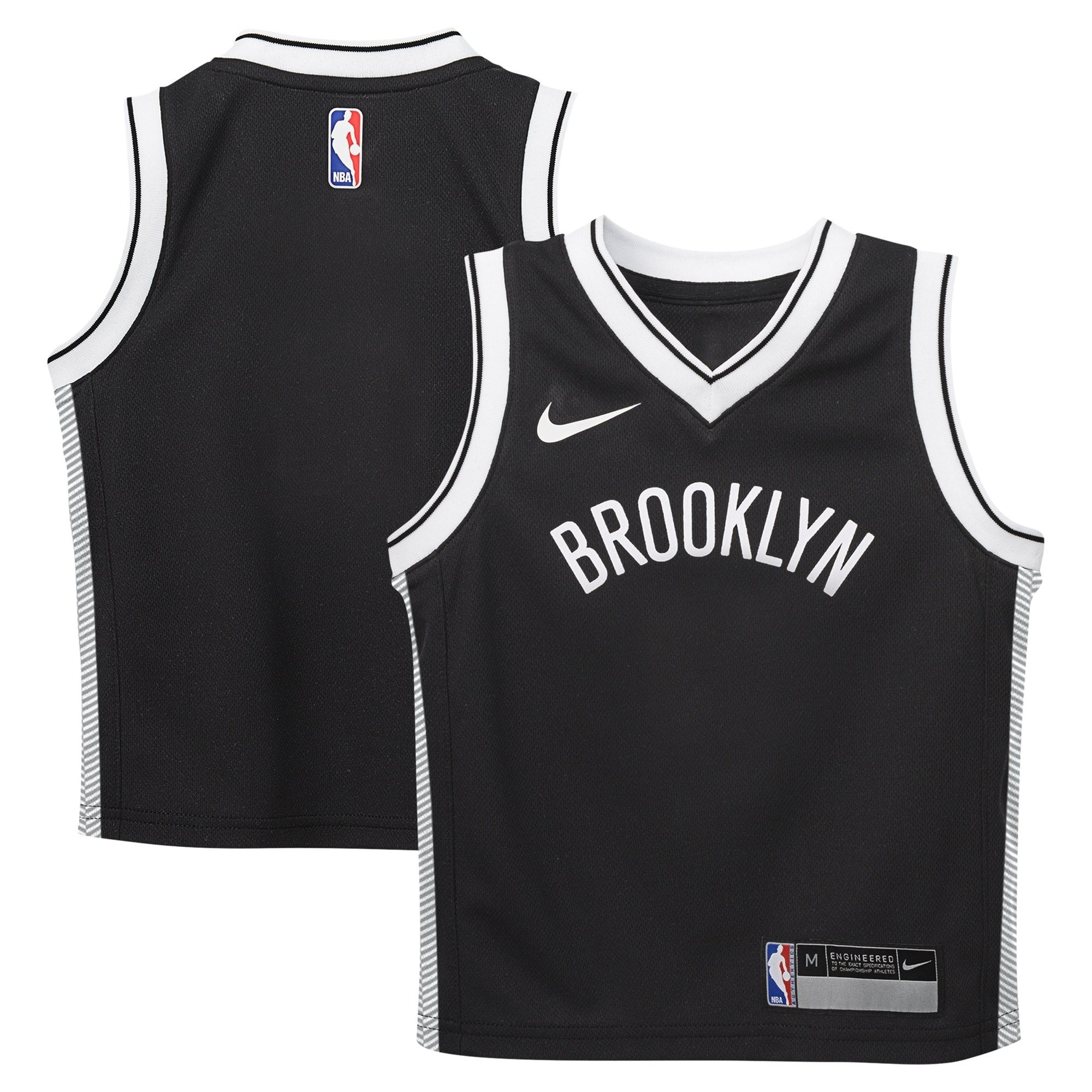 Brooklyn Nets Icon Custom Jersey Kids Unisex Multicolor S-3XL