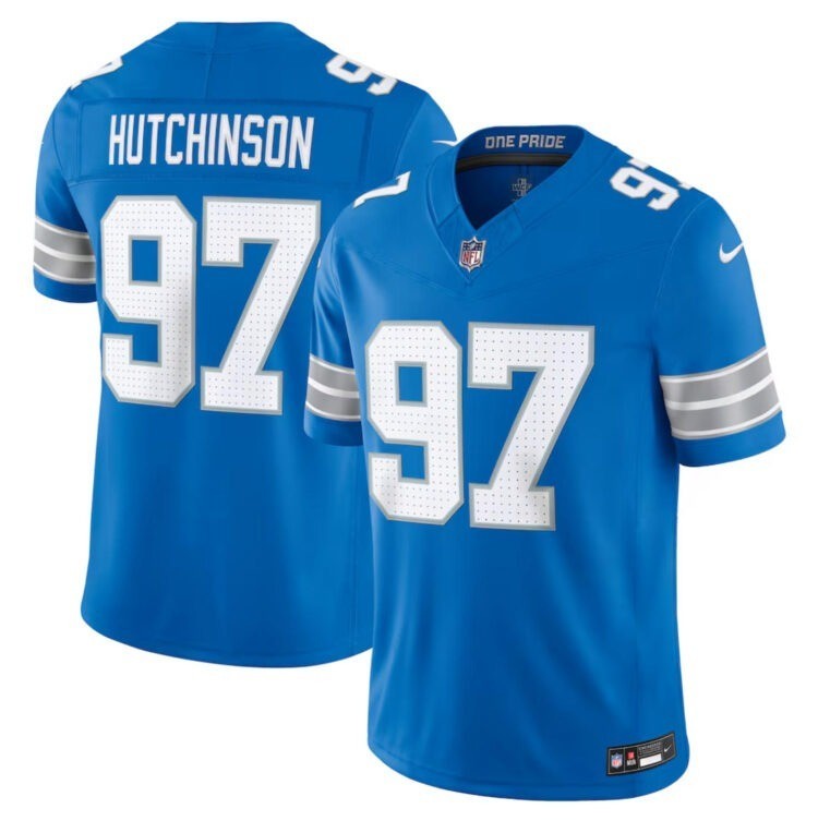 Musemora - Unisex Detroit Lions Jersey - Game Day Football