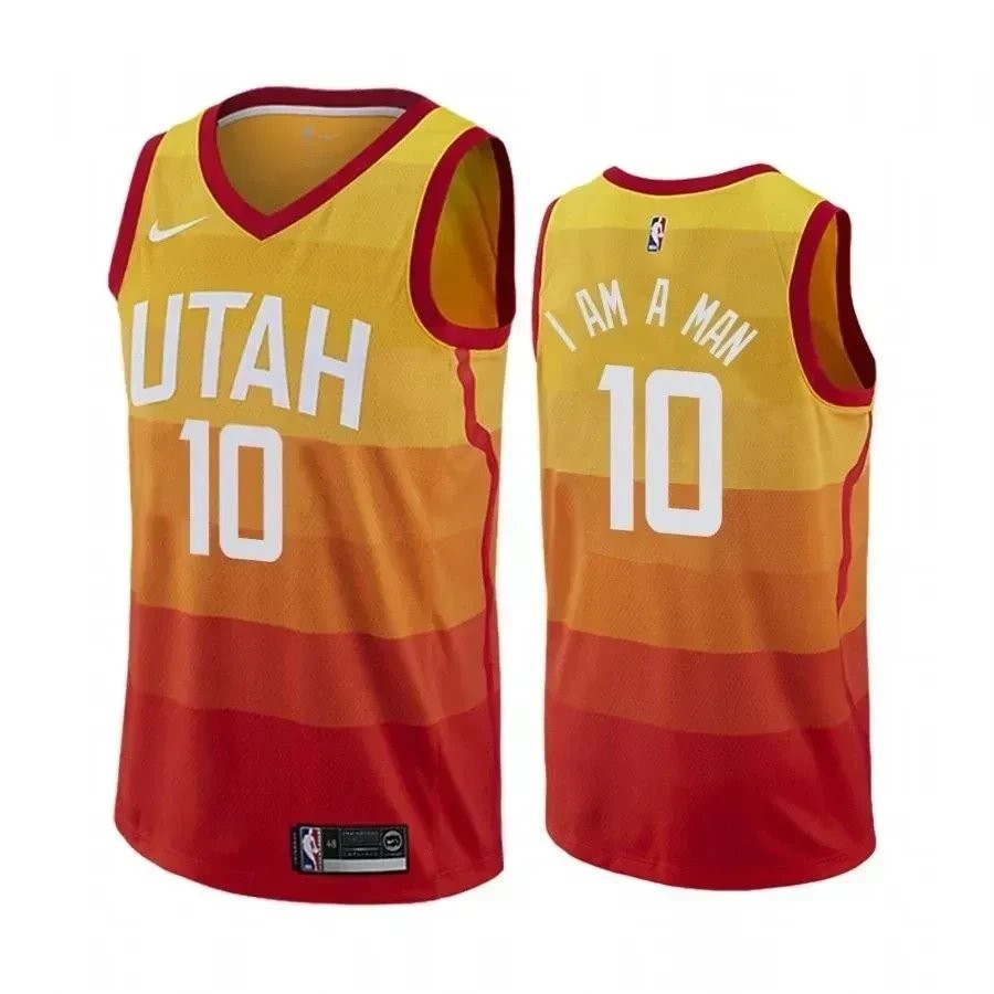 Mike Conley Jr. I Am A Man Jazz City Unisex Basketball Jersey Multicolor