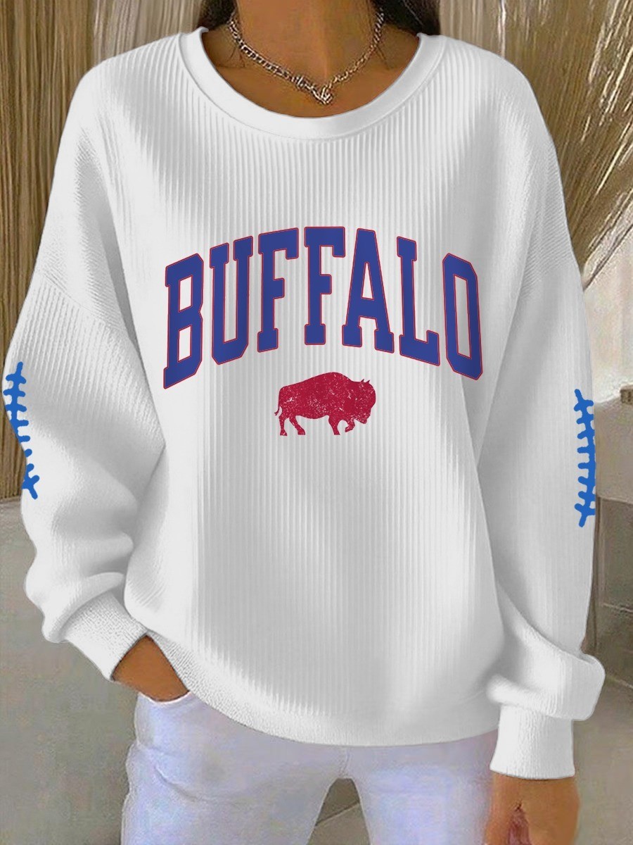 Musemora - Unisex Buffalo Bills Sweatshirt - Game Day Football