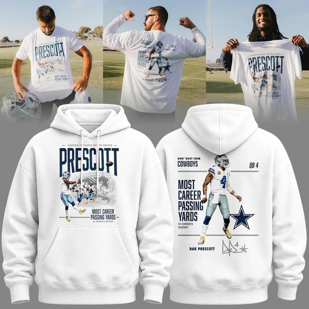 Musemora - Unisex Dallas Cowboys Hoodie