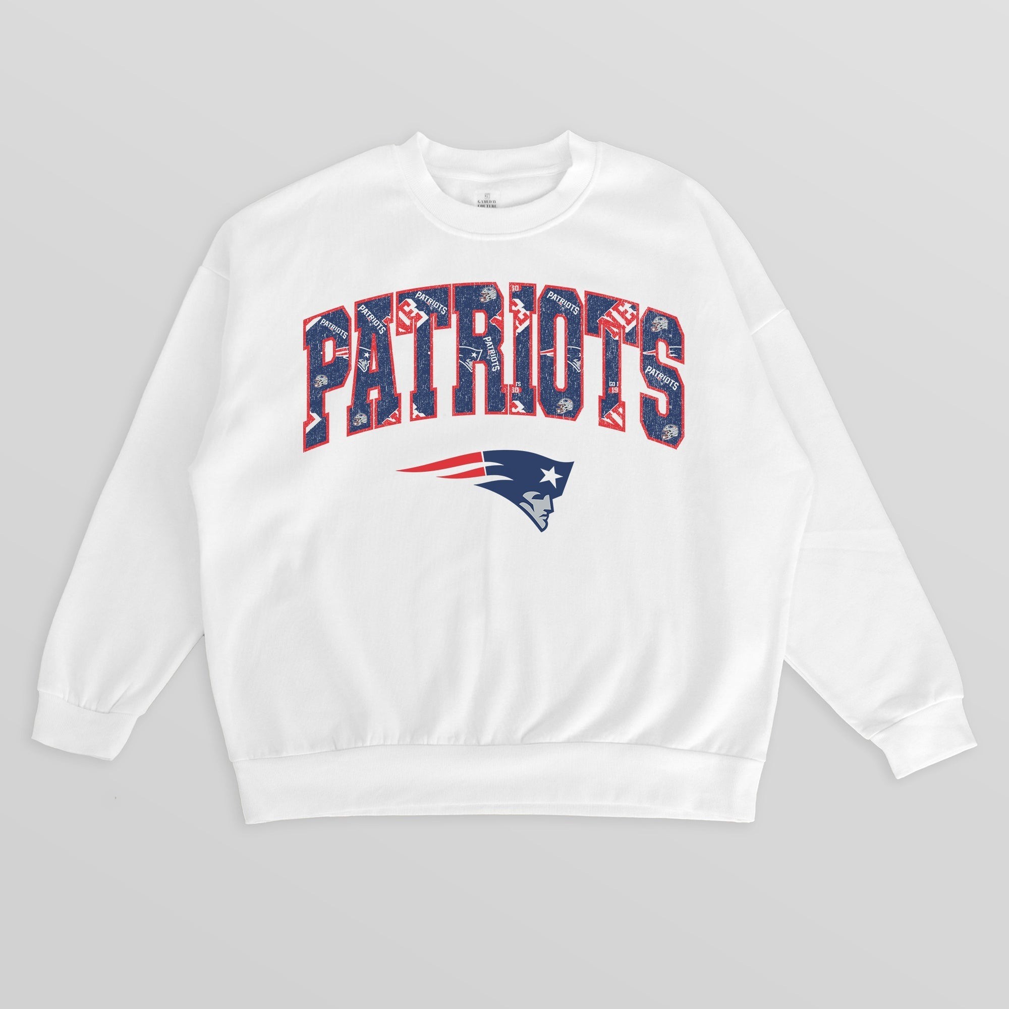 Musemora - Unisex New England Patriots Sweatshirt - Game Day Football