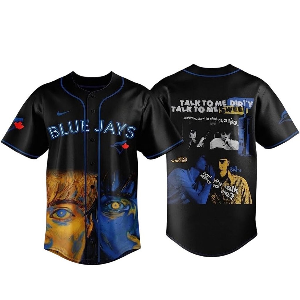 Toronto Blue Jays Stranger Things 2026 New Series Baseball Jersey