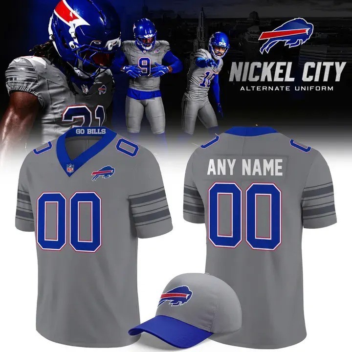 Musemora - Men's Buffalo Bills Jersey - Football