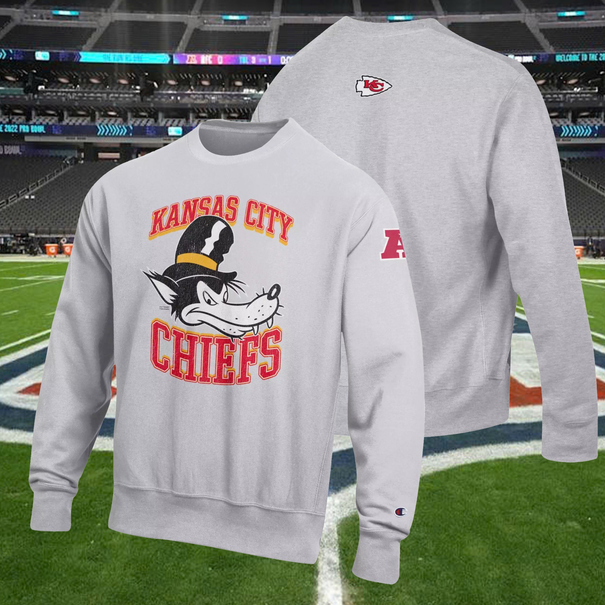 Musemora - Unisex Kansas City Chiefs Sweatshirt - Game Day