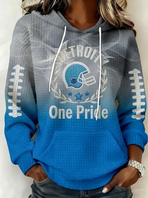 Musemora - Women's Detroit Lions Hoodie - Football