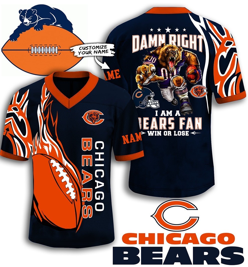 Musemora - Unisex Chicago Bears Jersey