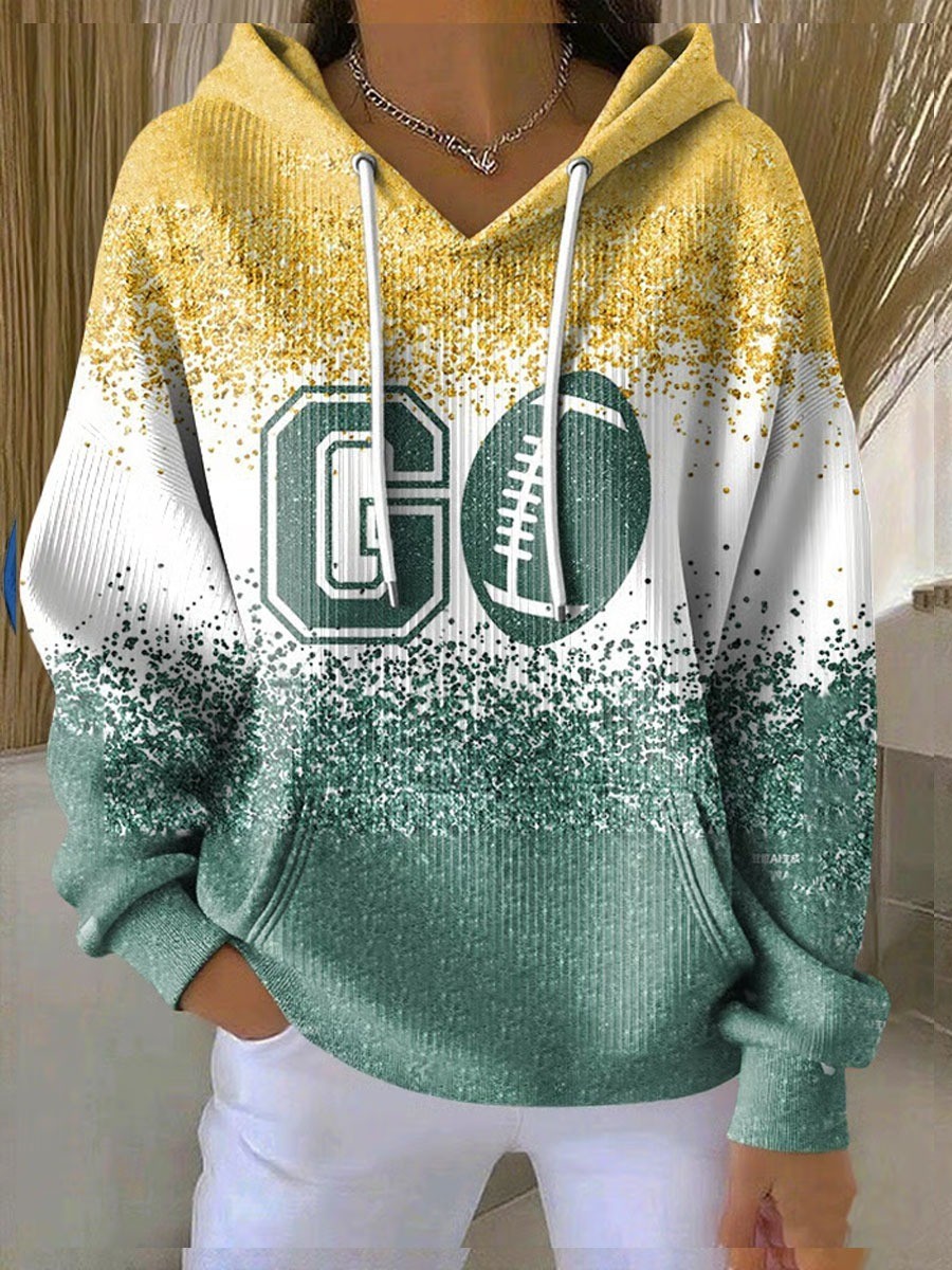 Musemora - Women's Green Bay Packers Hoodie - Football