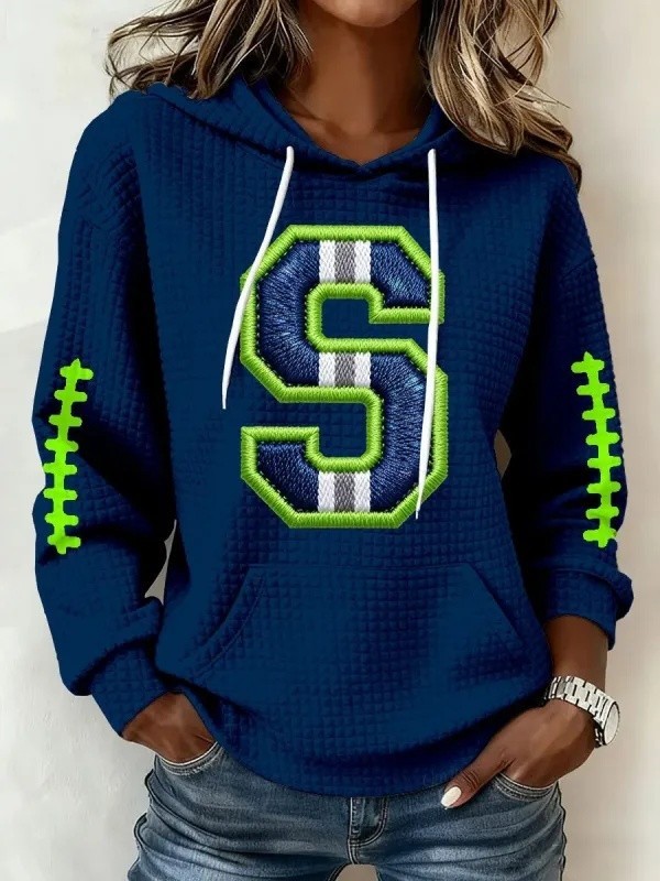 Musemora - Women's Seattle Seahawks Hoodie - Game Day Football