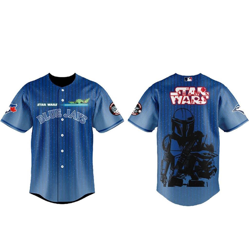 Toronto Blue Jays x Star Wars Theme Day 2026 Baseball Jersey Version 1