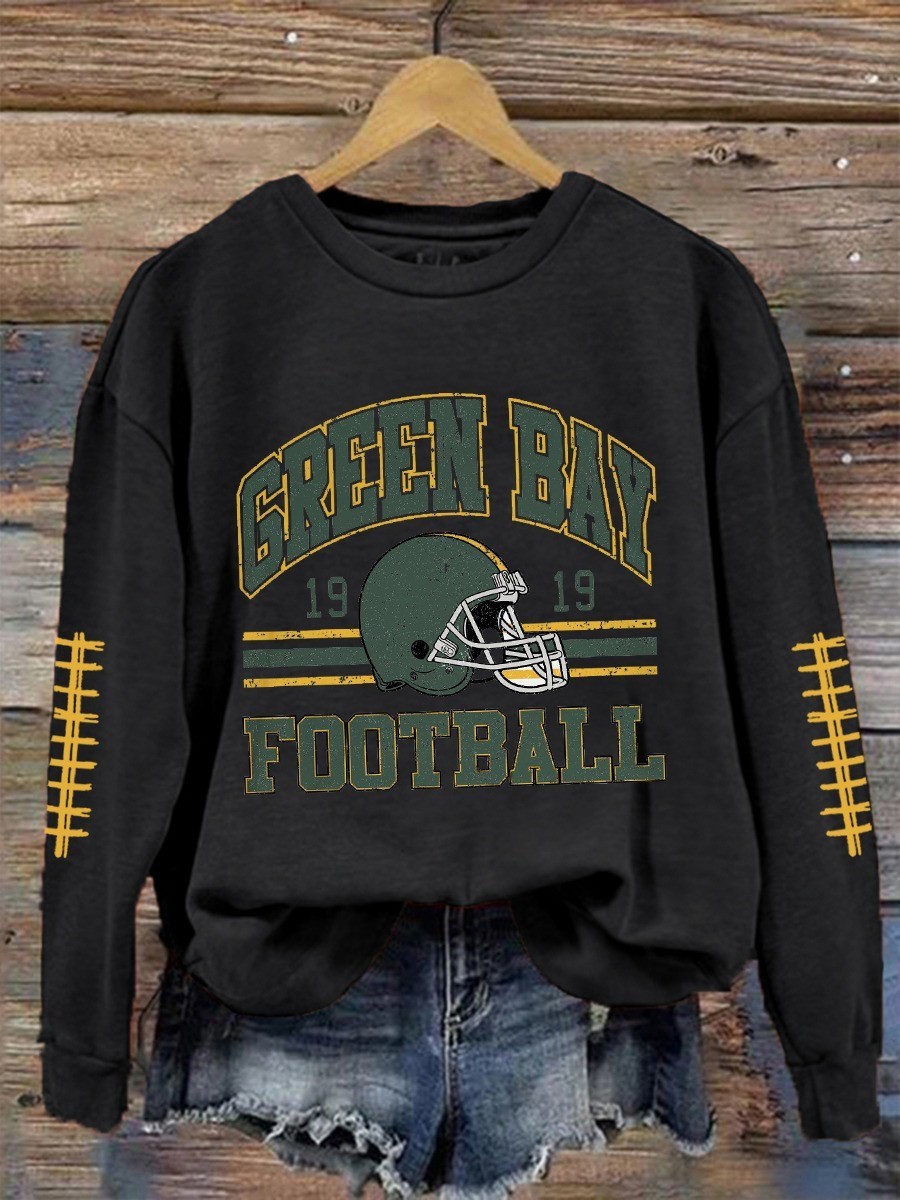 Musemora - Unisex Green Bay Packers Sweatshirt - Game Day Football
