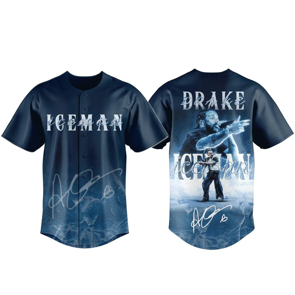 Drake Ice Man Legend 2026 Baseball Jersey