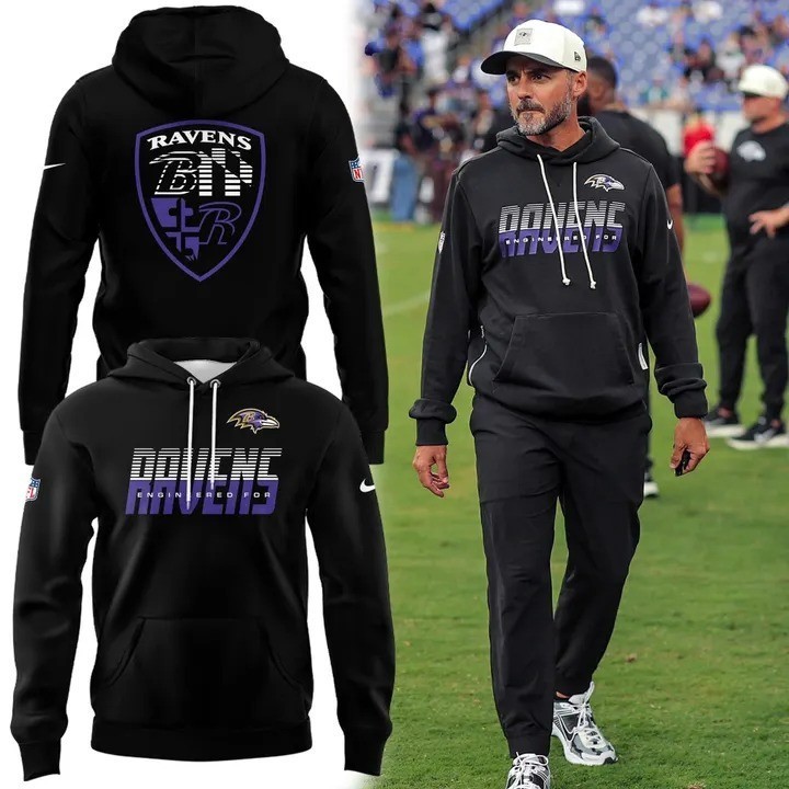 Musemora - Unisex Baltimore Ravens Hoodie - Game Day Football