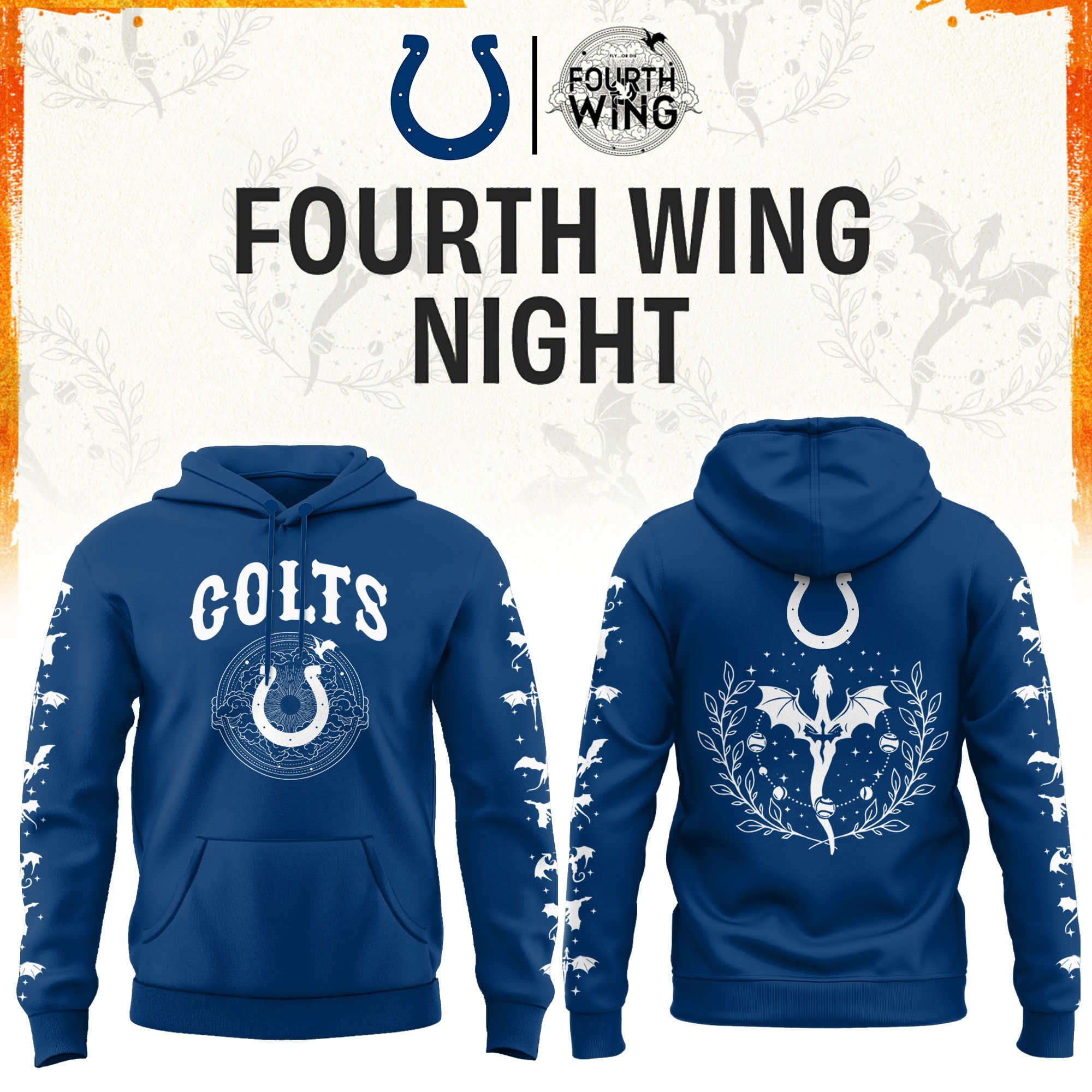 Musemora - Unisex Indianapolis Colts Hoodie - Game Day Football