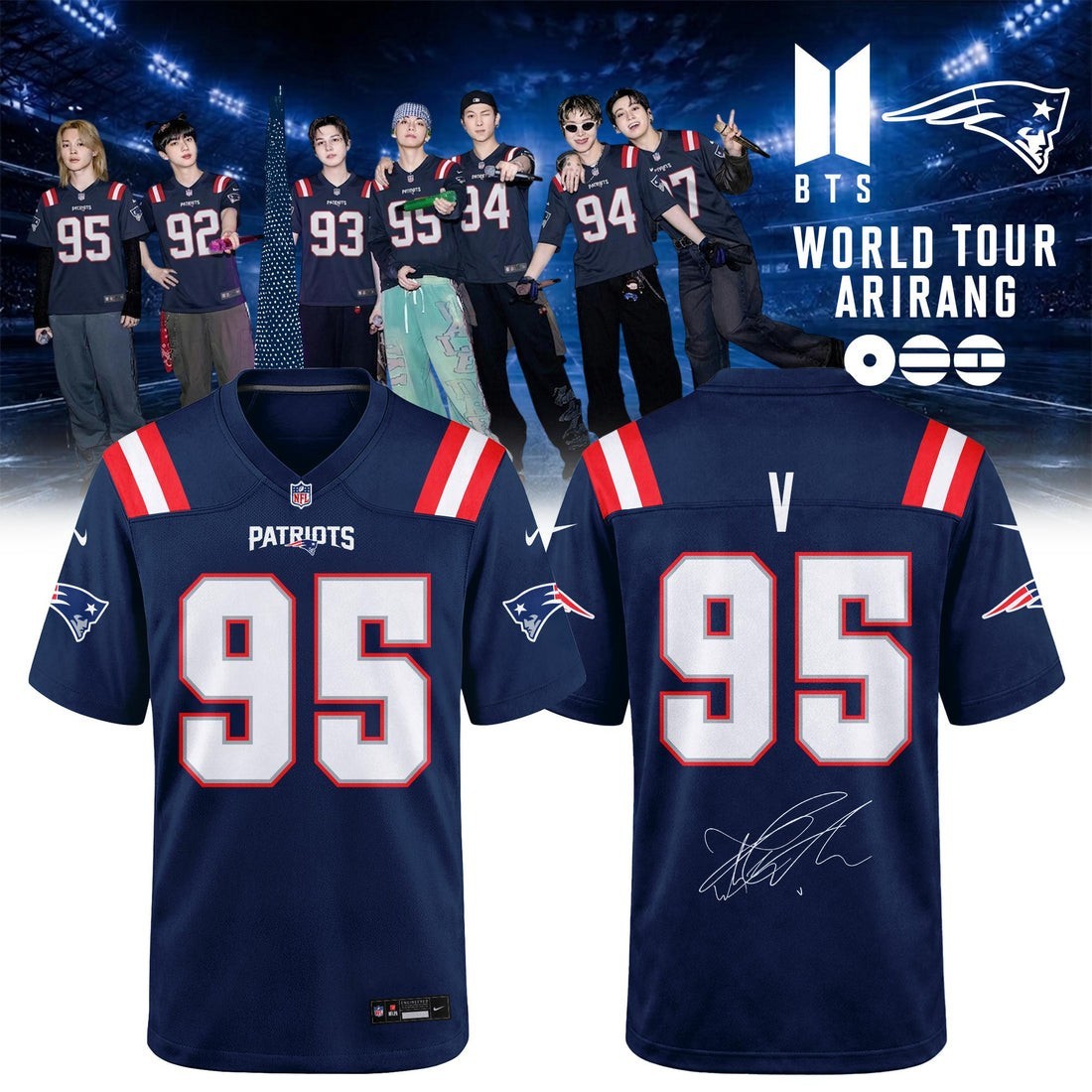 Musemora - Unisex New England Patriots Jersey