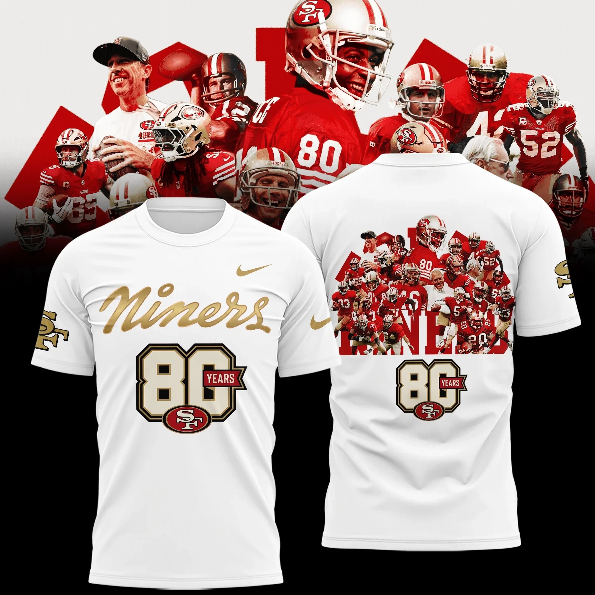 Musemora - Unisex San Francisco 49ers T-Shirt