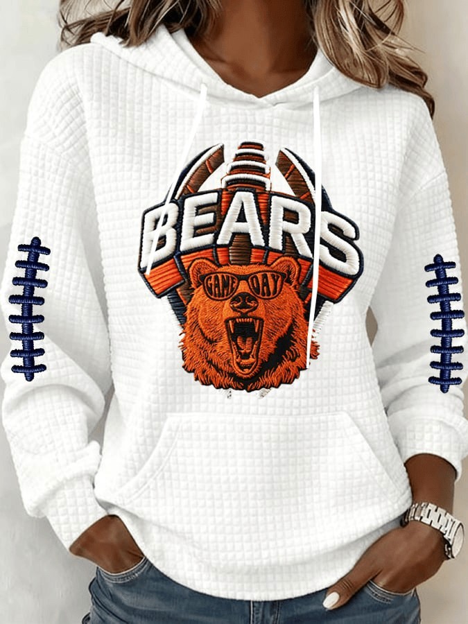 Musemora - Unisex Chicago Bears Hoodie - Game Day Football