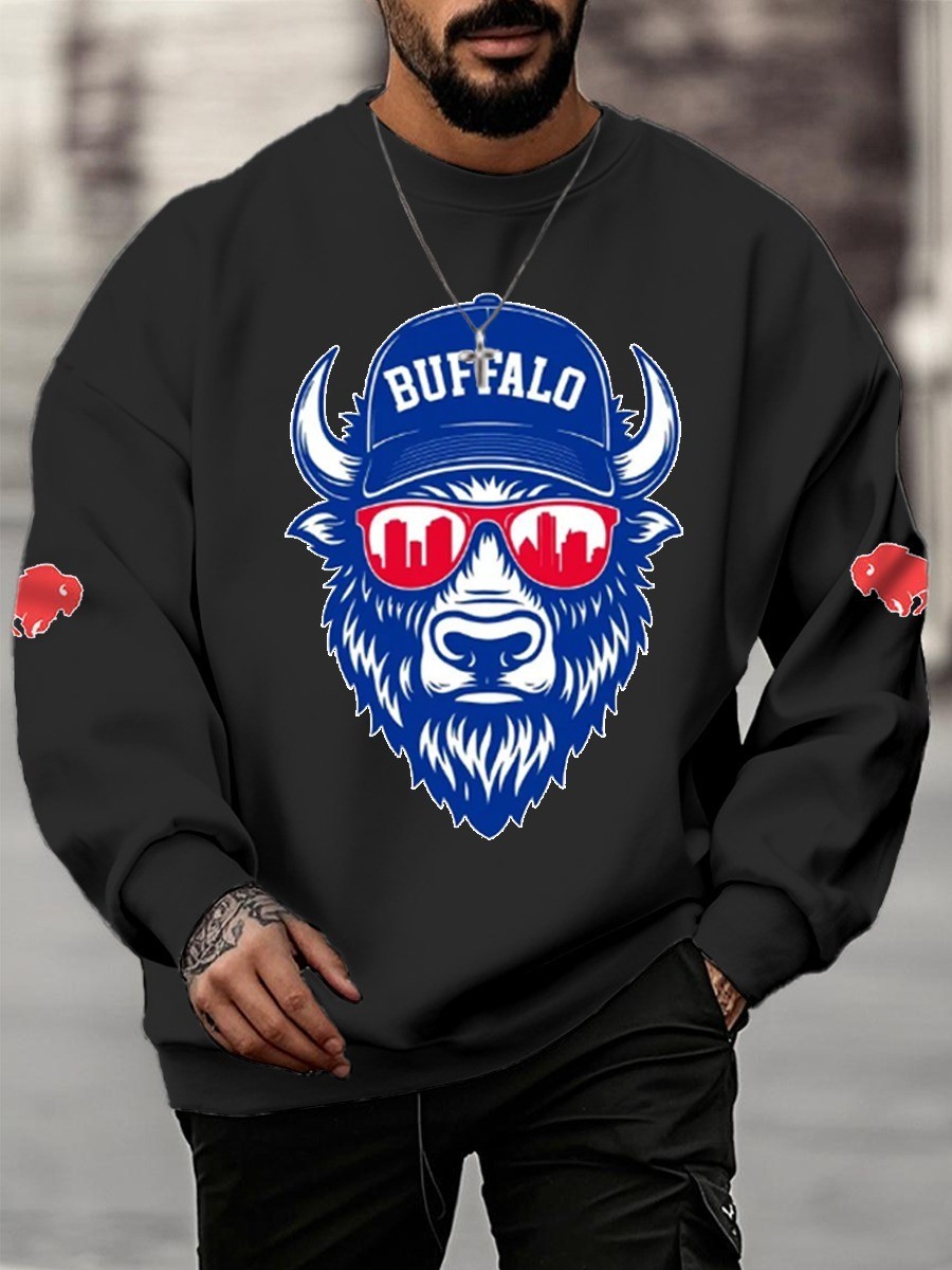 Musemora - Men's Buffalo Bills Sweatshirt - Football