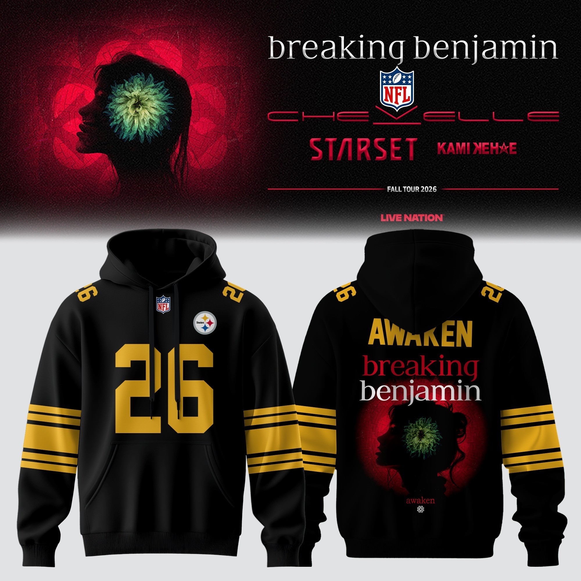 Musemora - Unisex Pittsburgh Steelers Hoodie
