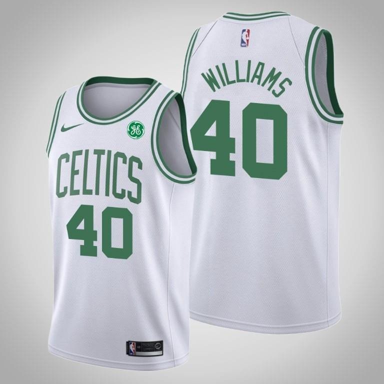 Men's Boston Celtics Grant Williams 40 White Swingman Jersey - Association Edition - Men Jersey