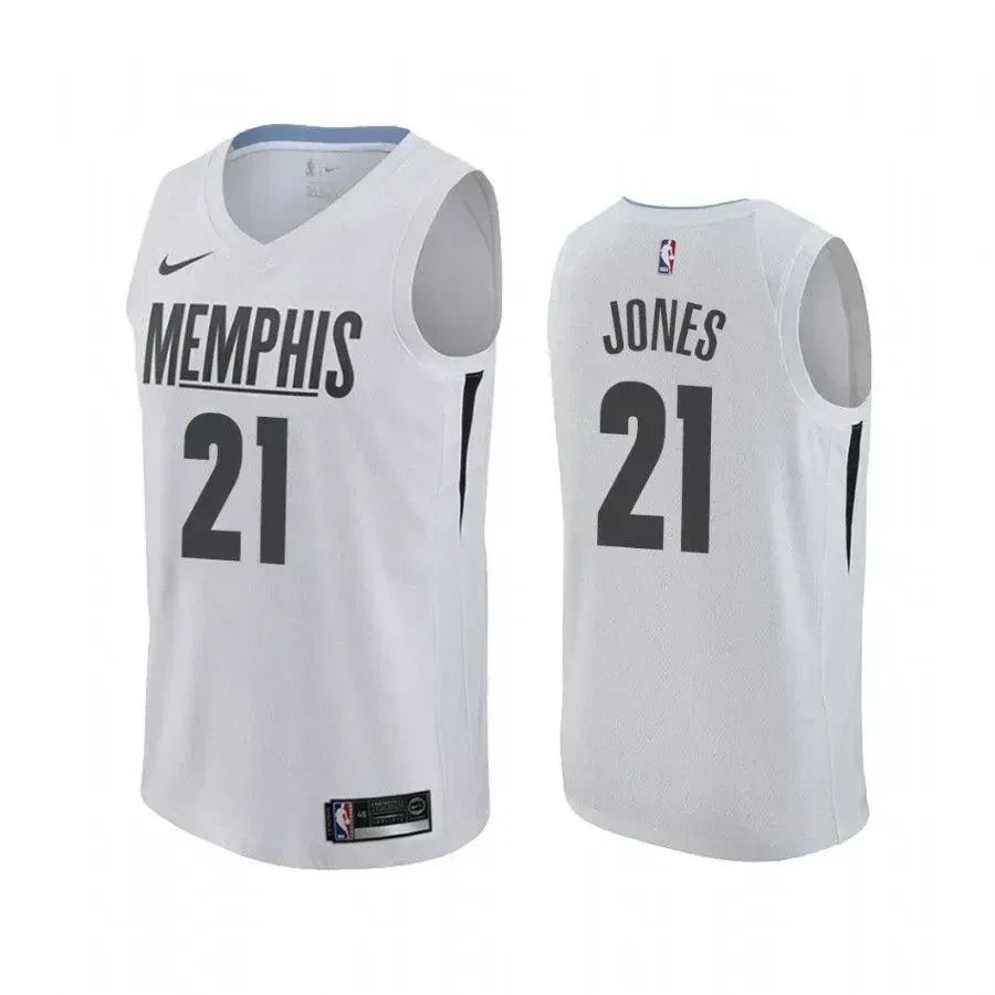 Tyus Jones Mlk Day Grizzlies Honor King Jersey White
