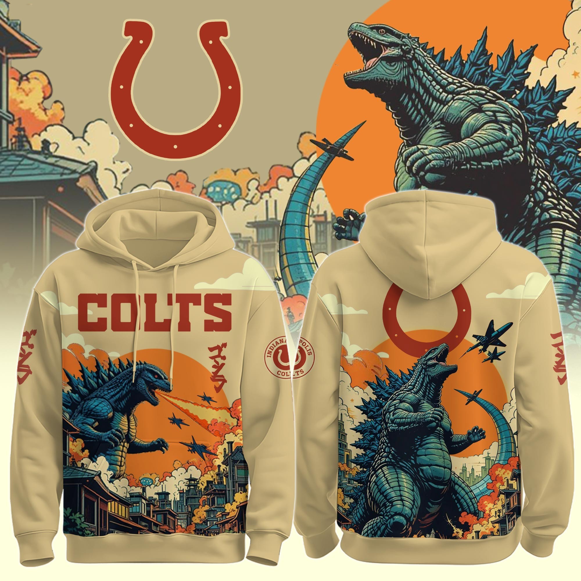 Musemora - Unisex Indianapolis Colts Hoodie