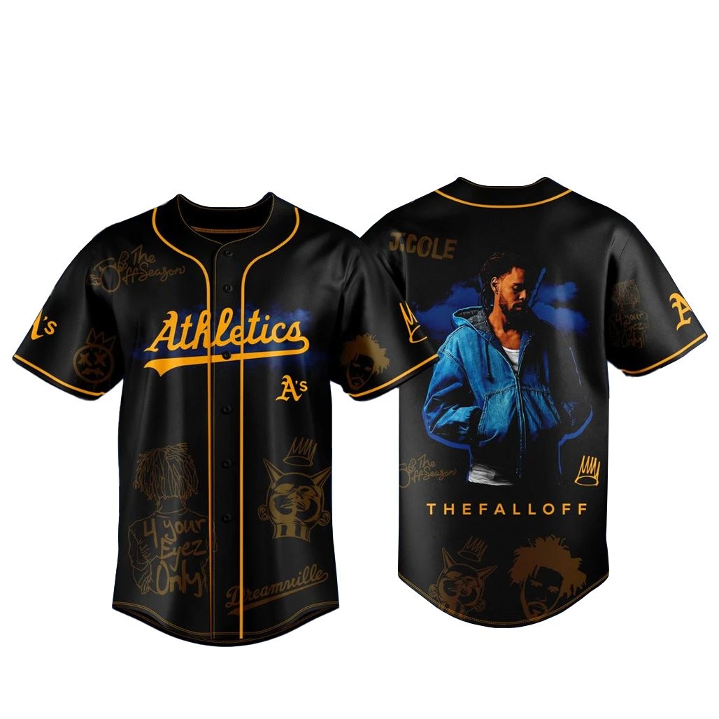 Oakland Athletics x The Fall Off World Tour 2026 Baseball Jersey