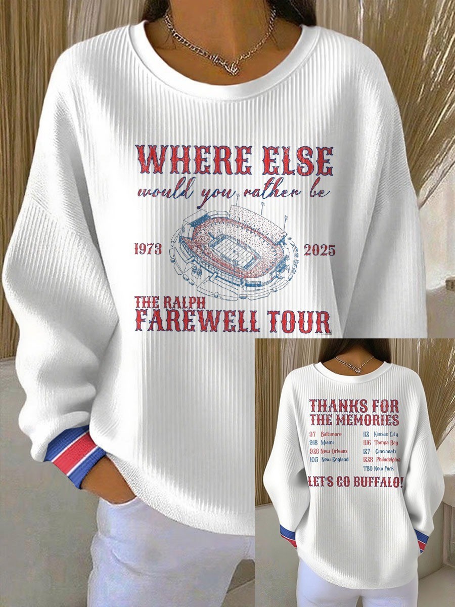 Musemora - Women's Buffalo Bills Sweatshirt - Football