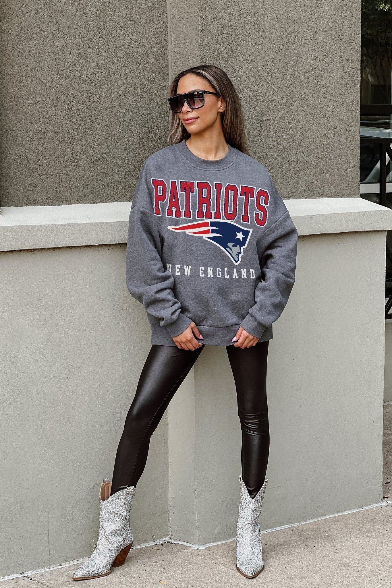 Musemora - Women's New England Patriots Sweatshirt - Football