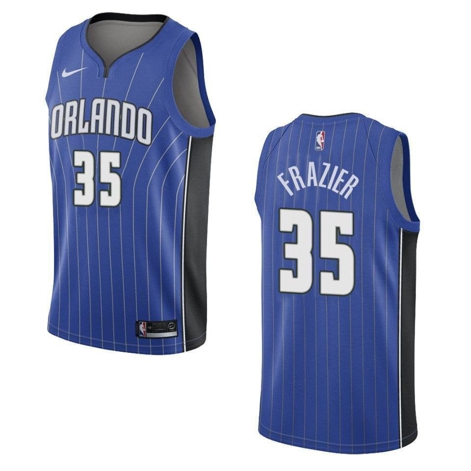 Men's Orlando Magic Melvin Frazier 35 Icon Swingman Jersey Blue