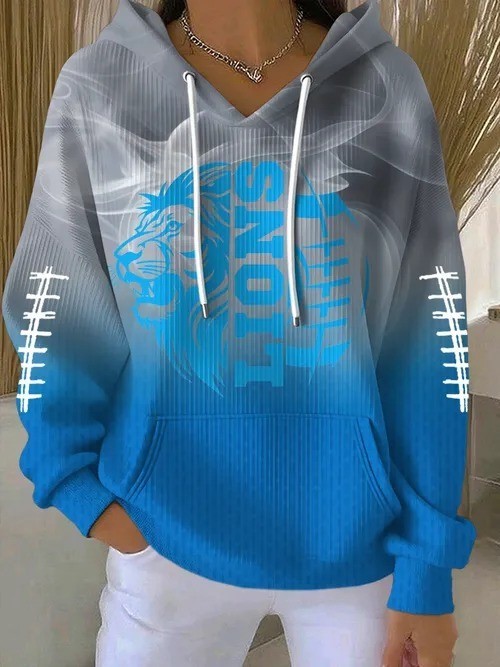 Musemora - Unisex Detroit Lions Sweatshirt - Football