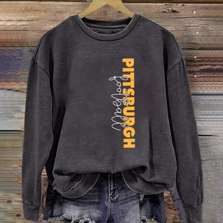 Musemora - Unisex Pittsburgh Steelers Sweatshirt - Game Day Football
