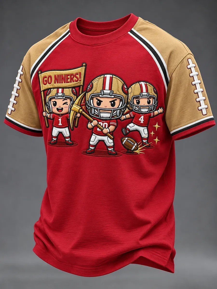 Musemora - Unisex San Francisco 49ers T-Shirt - Football