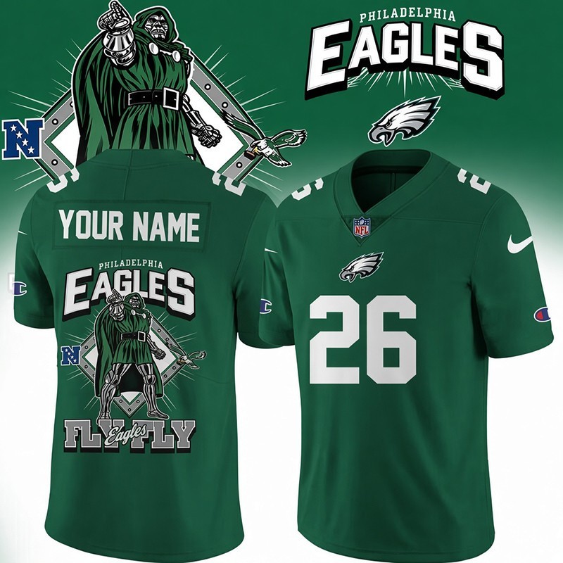 Musemora - Men's Philadelphia Eagles Jersey