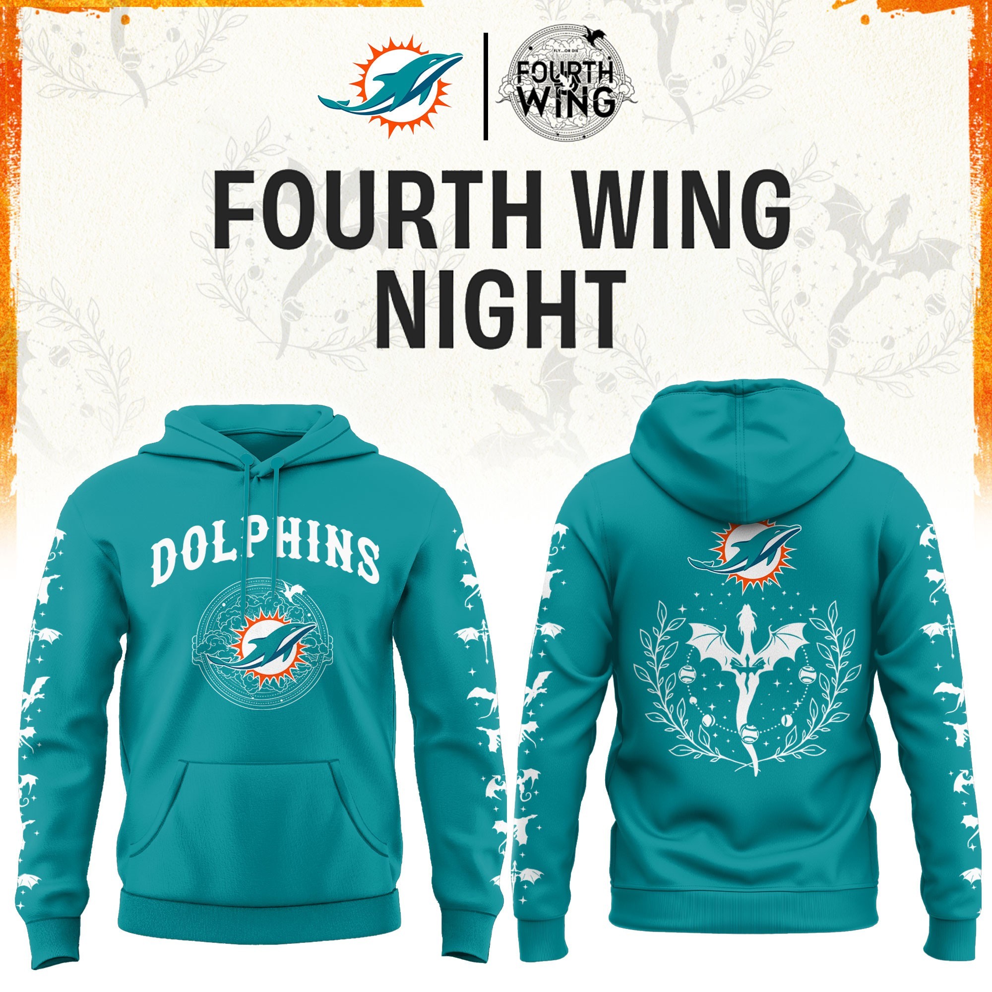 Musemora - Unisex Miami Dolphins Hoodie - Football