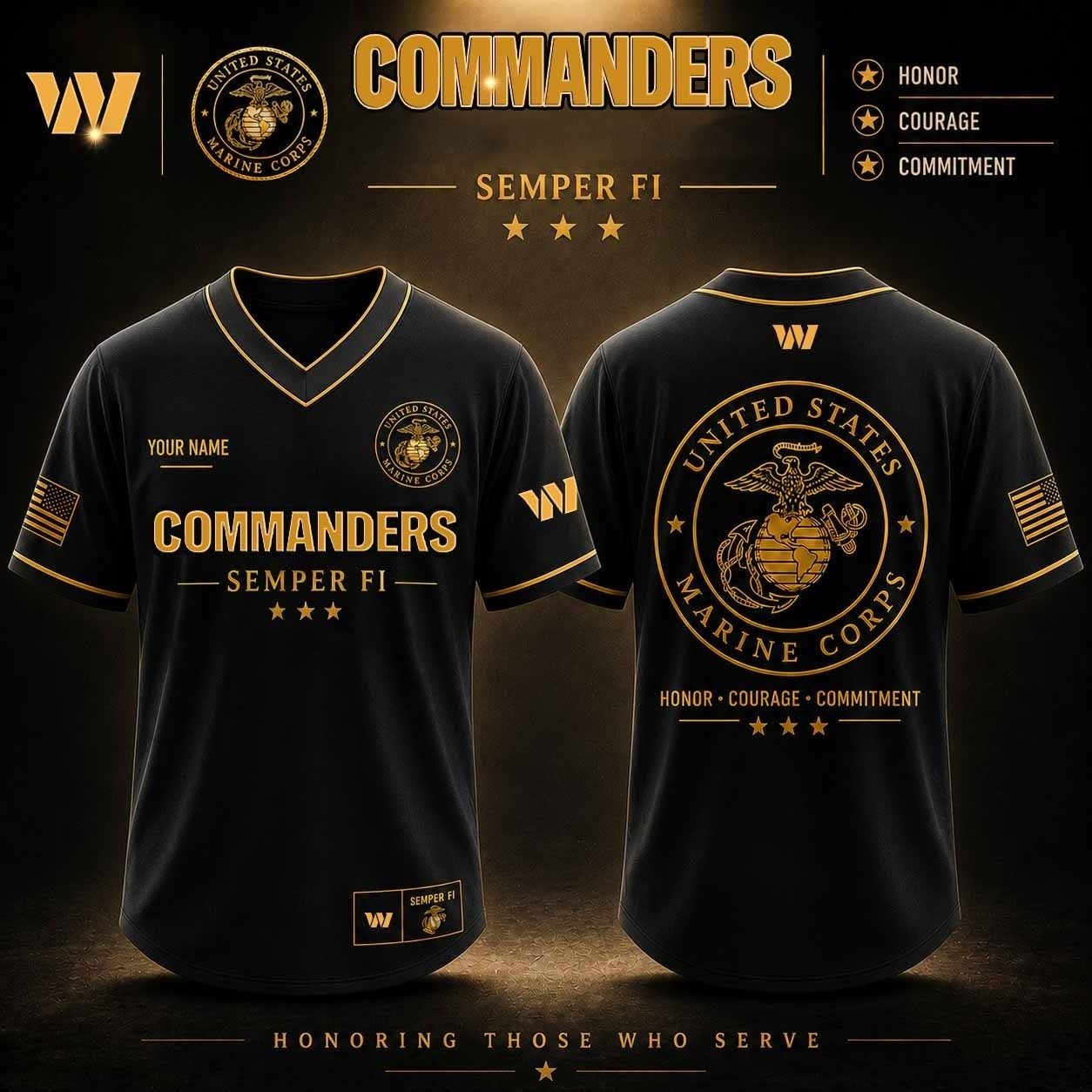 Musemora - Unisex Washington Commanders Jersey - Football