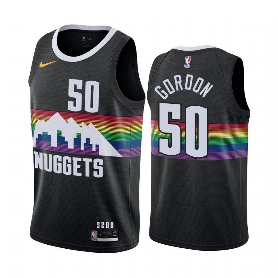 Aaron Gordon Denver Nuggets Black City Edition Swingman Jersey Unisex Adult Sizes S-3XL