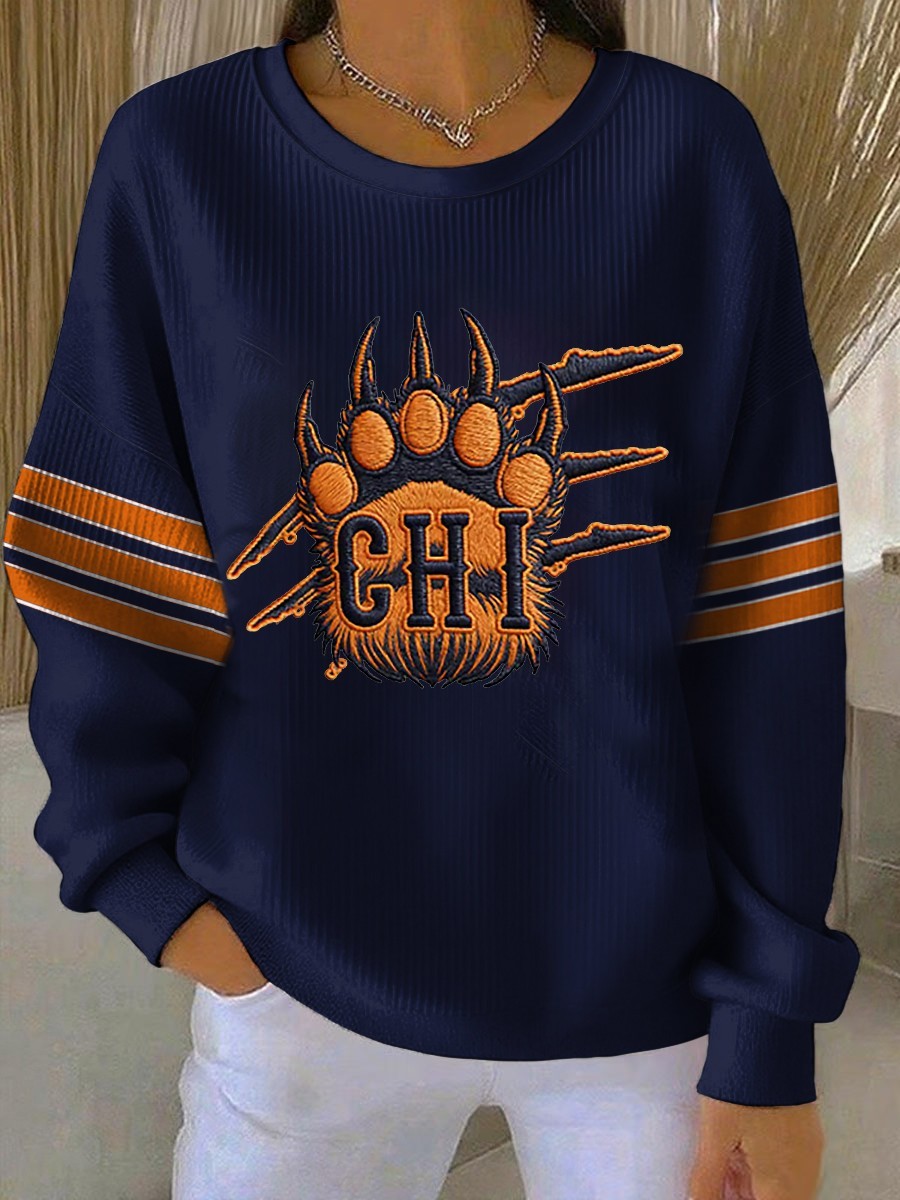 Musemora - Unisex Chicago Bears Sweatshirt - Game Day Football